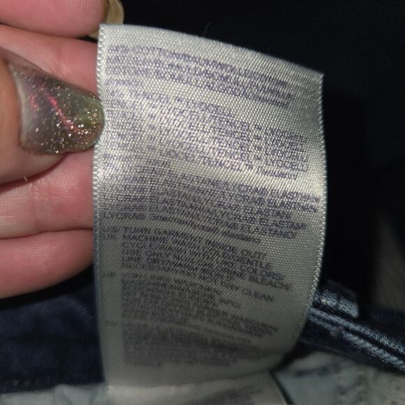 Nydj Not Your Daughters Barbara Bootcut Denim Jeans Size 12 - Picture 6 of 6